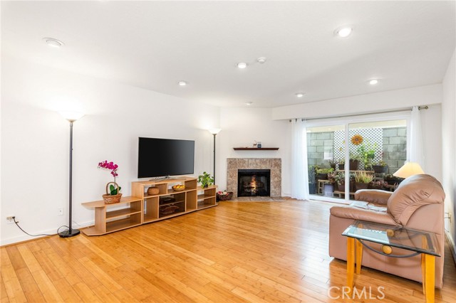 Cozy up to fireplace