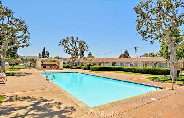 Walk across and enjoy a dip in the pool! Great for the hot summers!