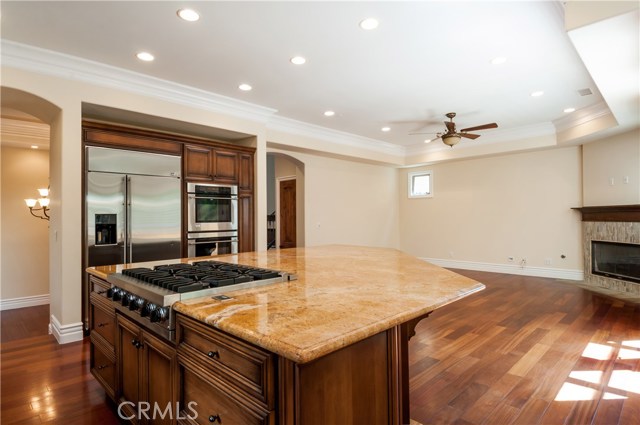 Kitchen and Family room