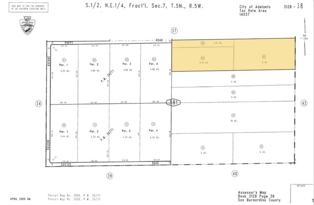 Detail Gallery Image 3 of 3 For 0 Aster Rd, Adelanto,  CA 92301 - – Beds | – Baths