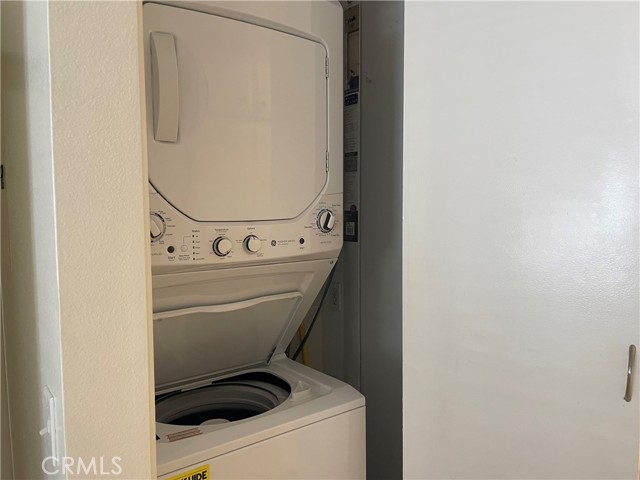 Laundry in kitchen