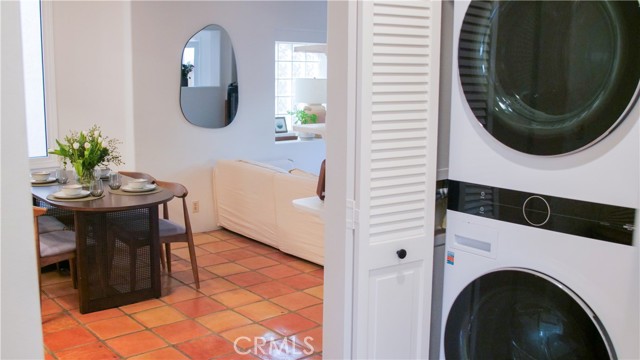 Washer and Dryer Next to Downstair Bed and Bathroom Washer and Dryer Next to Downstair Bed and Bathroom