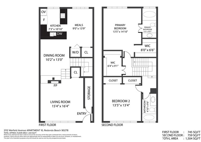 2112 Warfield Avenue, Redondo Beach, California 90278, 2 Bedrooms Bedrooms, ,2 BathroomsBathrooms,Residential,Sold,Warfield,SB23170647