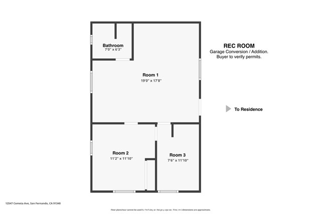 Detail Gallery Image 30 of 30 For 12547 Cometa Ave, San Fernando,  CA 91340 - 3 Beds | 2 Baths