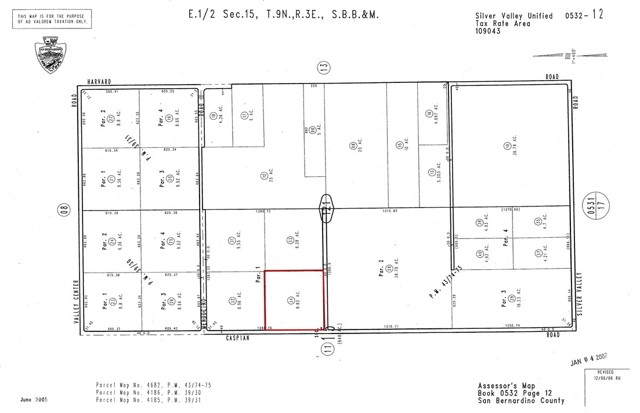 Detail Gallery Image 5 of 26 For 46200 Palos Verdes Road, Newberry Springs,  CA 92365 - – Beds | – Baths