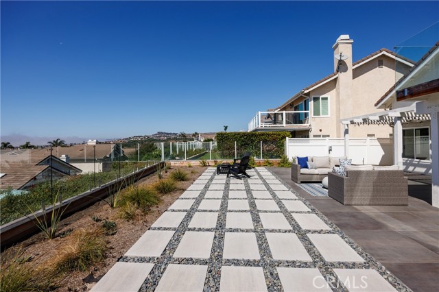 Fire pit area
