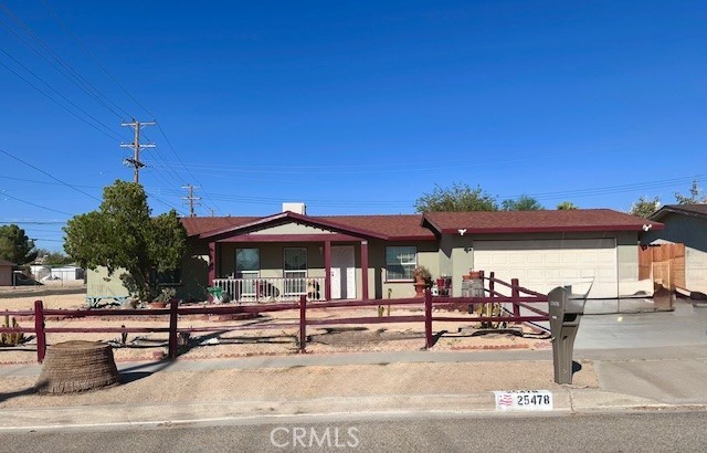 Detail Gallery Image 1 of 32 For 25478 Ash Rd, Barstow,  CA 92311 - 4 Beds | 2 Baths