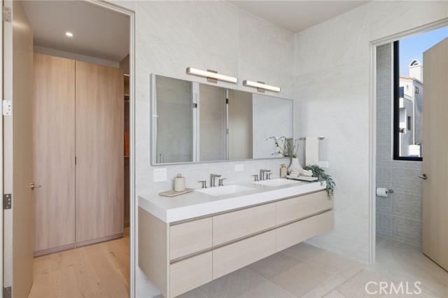 Primary bath and closet
