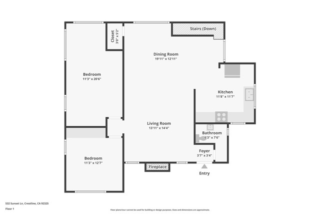 Detail Gallery Image 39 of 41 For 532 Sunset, Crestline,  CA 92325 - 3 Beds | 1/1 Baths