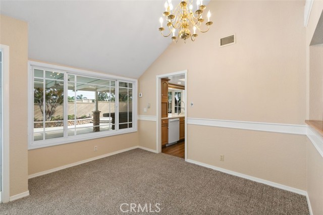 Dining Room with Pool Views