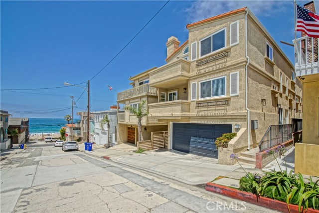 129 38th Street Manhattan Beach, California Great ocean views from every unit of this stunning Manhattan beach Sand Section triplex. Perfect for a corporate rental or for those who love to be walking distance from the beach, dining and boutiques. Gorgeous hardwood floors span 6 bedrooms, 3 full baths and 3 1/2 baths. Enjoy 3 units which include 2 bedrooms and 2.5 baths each, balconies, ceiling fans and quartz counters. Up on the upper levels, relax in spacious open floor plans that are brilliant with natural light and include indoor/outdoor living spaces. Every inch of this triplex is designed impeccably. Each unit also features 2 garage spaces. Unit A features a private 2 car garage, Unit B and C share a garage with 2 tandem parking spots per unit. Unit A was recently renovated with fine finishes and ocean views.