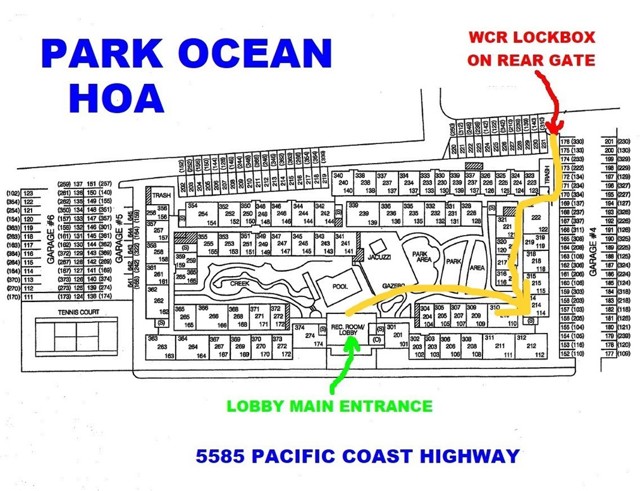 Detail Gallery Image 28 of 34 For 5585 Pacific Coast Hwy #114,  Long Beach,  CA 90804 - 1 Beds | 1 Baths