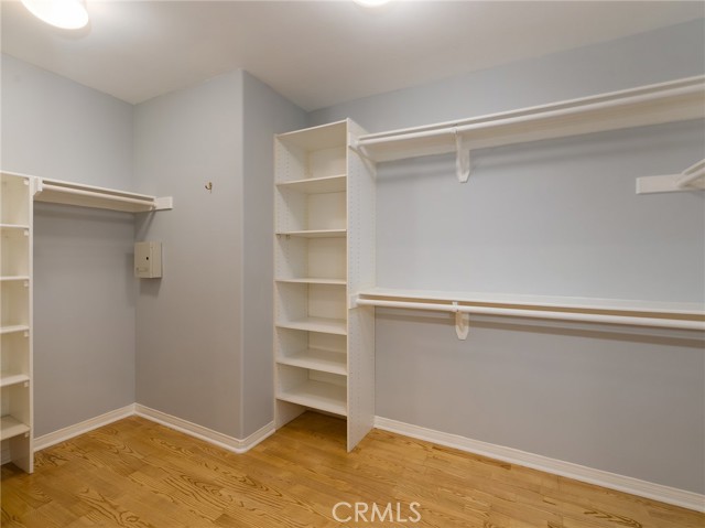 Primary walk-in closet