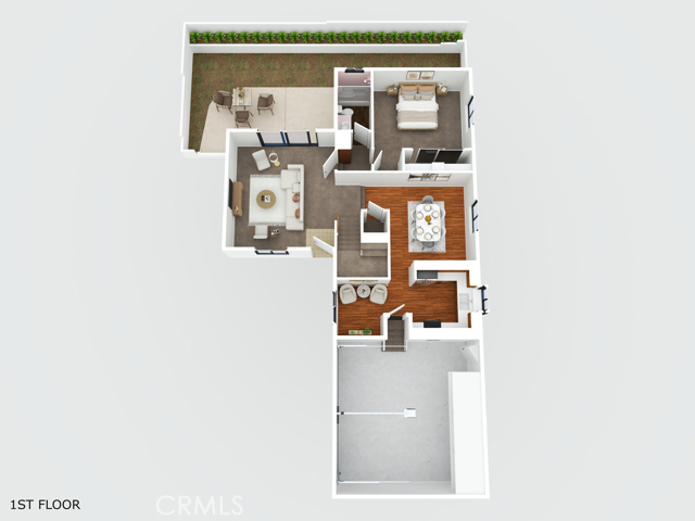 3D 1st Floor Plan