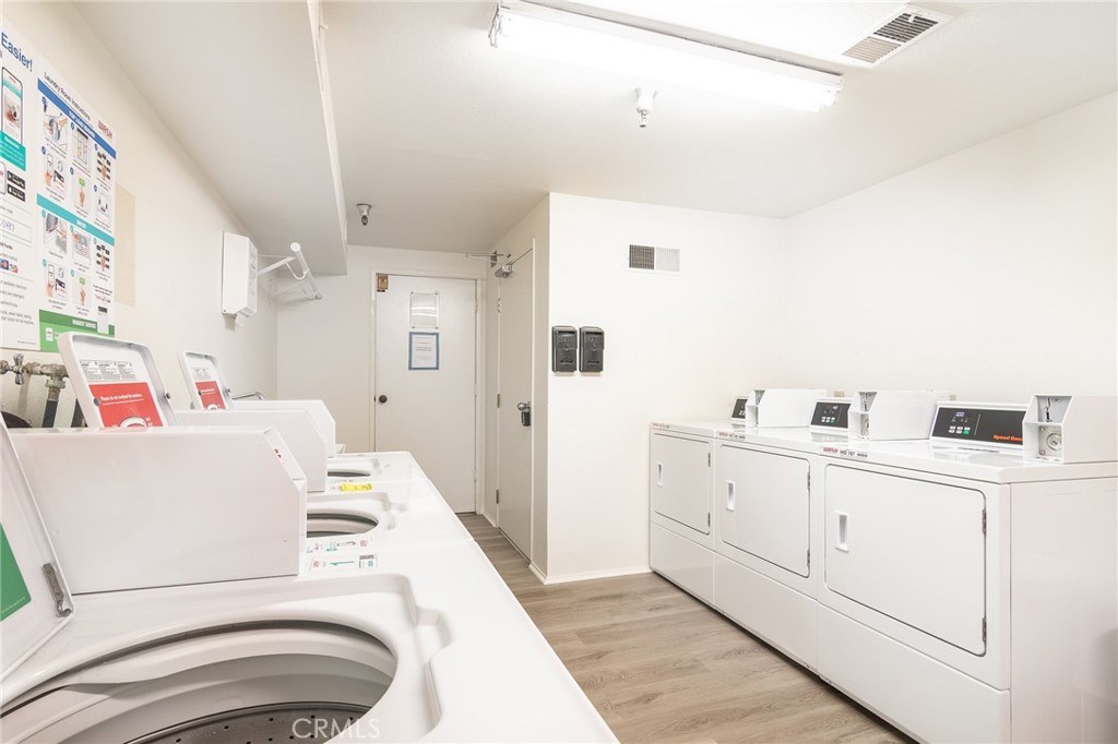 The laundry is fresh and clean and beautifully maintained