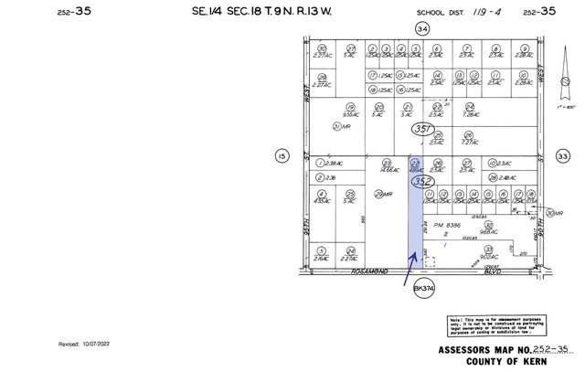 Detail Gallery Image 30 of 30 For 0 Rosamond Blvd & Kildeer St, Rosamond,  CA 93560 - – Beds | – Baths