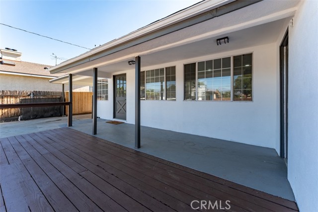 Back Patio/Deck