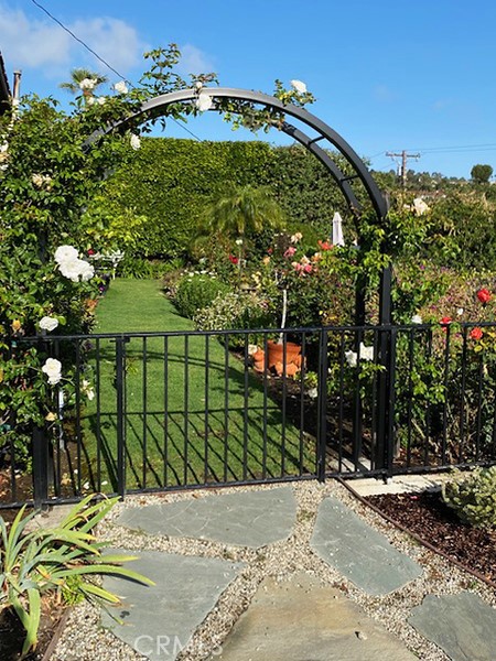 Rear garden entrance