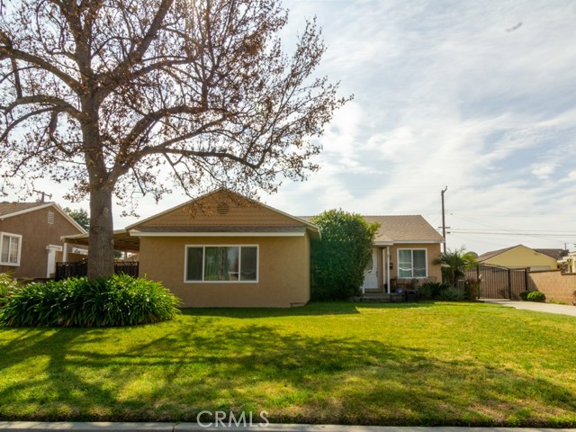 1102 E Elgenia Avenue West Covina, California Move-in ready, this is a great opportunity to own a home in a fantastic neighborhood. This 3 Bedroom 2 Bathroom home features a large living room/dining room for entertaining, a spacious kitchen with plenty of storage, and a large bonus room providing access to the back yard through French doors. The backyard features a detached 2 car garage with potential for R.V. parking as well as a covered patio for entertaining. Also recently had a new roof and windows installed as well as new exterior paint.