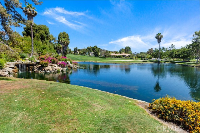 The pond and the 4th green