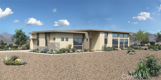 4306 Lumina Way Palm Springs, California NEW CONSTRUCTION!!! The popular Sereno plan has 2 En Suite Bedrooms, 2.5 baths plus an office. Located in the Escena Golf Course community, this home is on an interior homesite with a private walled yard. Southern views and corridor views to the West towards the San Jacinto mountains. The home includes ALL designer curated options, including upgraded floors, backsplash, countertops. Fireplace, expansive sliding doors to the backyard, 8126 +/- square feet of outdoor living space. So private! The home includes an upgraded Pool/Spa and Solar too! Very low HOA fees and taxes.