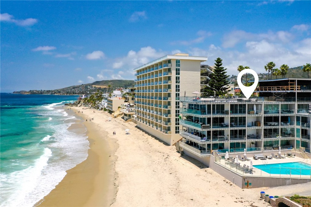 Welcome to 1585 S Coast Hwy #2, a beautifully remodeled 2-bedroom, 2-bathroom oceanfront condo in the heart of Laguna Beach. Located in the coveted Laguna Sands building—steps from the Surf & Sand Resort and some of the city's top dining—this residence offers a rare blend of luxury, location, and lifestyle. Completely reimagined down to the studs, the home features imported fixtures, marble and designer stone finishes, and a bright open-concept layout. Slide open the glass wall to your private deck and enjoy effortless indoor-outdoor living with direct access to the sand and oceanfront pool. The building itself has recently undergone over $13M in renovations and offers residents secure entry, covered parking, and two stunning rooftop terraces with panoramic views stretching from Catalina Island to the iconic Laguna coastline. Just a short walk to downtown, fine art galleries, and upscale boutiques, this home delivers the best of coastal living— no compromises, just endless ocean views and the sound of waves at your door. Live where others vacation. This is Laguna Beach living at its finest. Welcome to 1585 S Coast Hwy #2, a beautifully remodeled 2-bedroom, 2-bathroom oceanfront condo in the heart of Laguna Beach. Located in the coveted Laguna Sands building—steps from the Surf & Sand Resort and some of the city's top dining—this residence offers a rare blend of luxury, location, and lifestyle. Completely reimagined down to the studs, the home features imported fixtures, marble and designer stone finishes, and a bright open-concept layout. Slide open the glass wall to your private deck and enjoy effortless indoor-outdoor living with direct access to the sand and oceanfront pool. The building itself has recently undergone over $13M in renovations and offers residents secure entry, covered parking, and two stunning rooftop terraces with panoramic views stretching from Catalina Island to the iconic Laguna coastline. Just a short walk to downtown, fine art galleries, and upscale boutiques, this home delivers the best of coastal living— no compromises, just endless ocean views and the sound of waves at your door. Live where others vacation. This is Laguna Beach living at its finest.