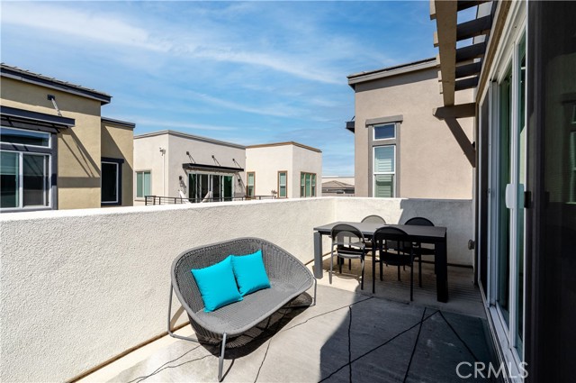 Rooftop patio