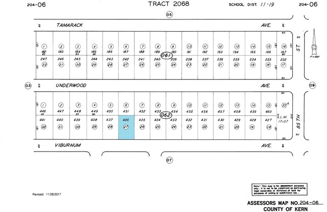 Detail Gallery Image 2 of 5 For 0 Viburnum Ave, California City,  CA 93505 - – Beds | – Baths