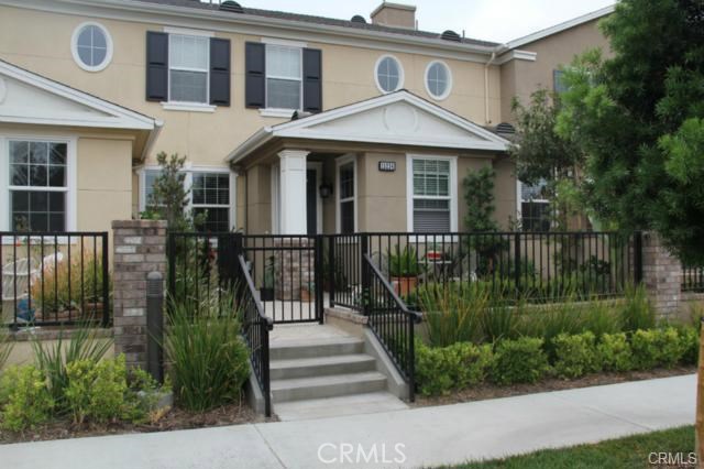 Front elevation - Only row of condos with park view and double size front yard