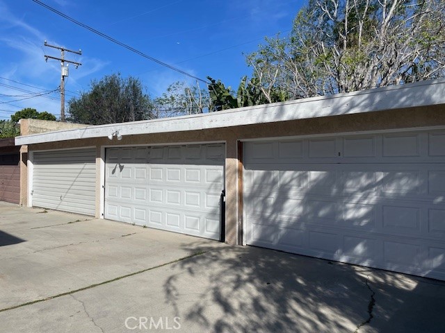 3 detached Two Car Garages
