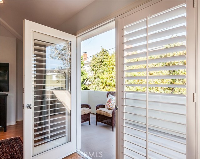 Private deck off master suite