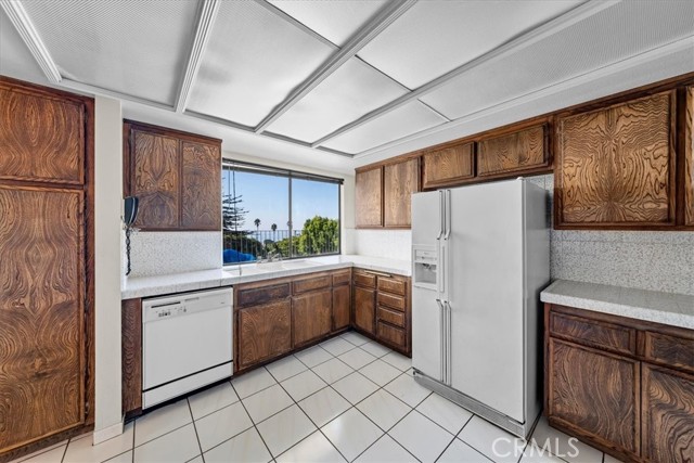 Kitchen with Ocean views