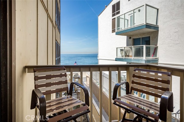 Ocean View Private Balcony off the Guest Bedroom