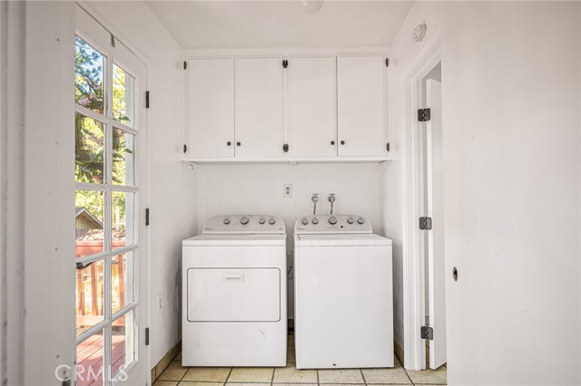 Laundry room.