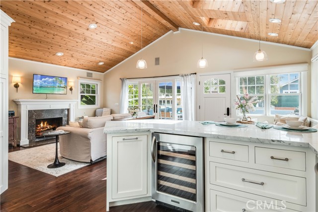 great view from the kitchen counter