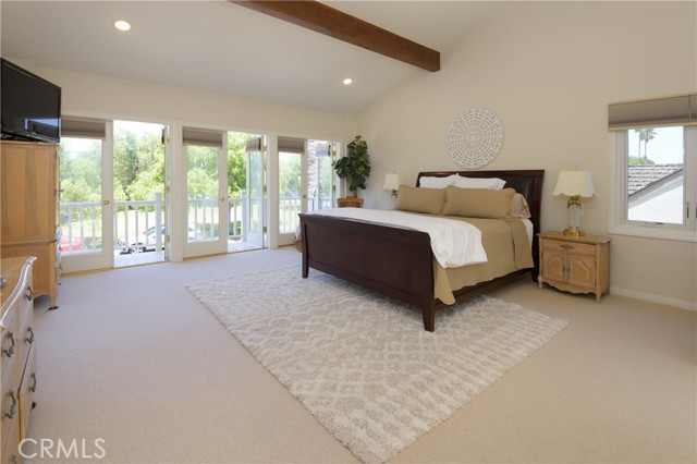 Large Primary Bedroom with Park View