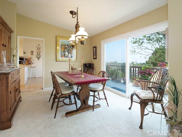 Dining Room with View