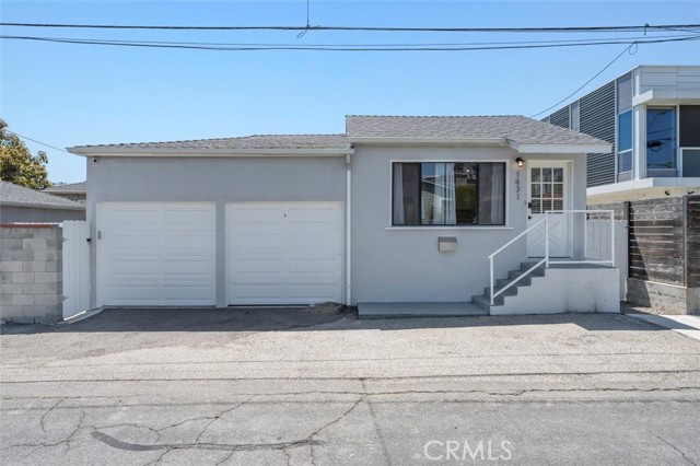 two car garage and private entrance to the studio at 1431 Campana