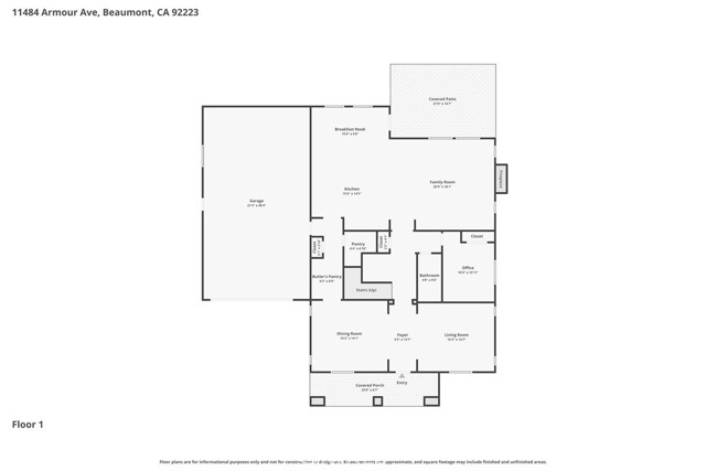 Detail Gallery Image 50 of 51 For 11484 Armour, Beaumont,  CA 92223 - 5 Beds | 4 Baths