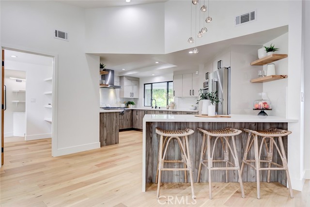 Kitchen w/Walk-In Pantry To Left