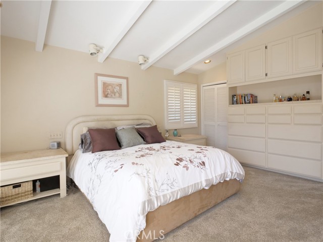 Built in custom cabinetry in Master Bedroom