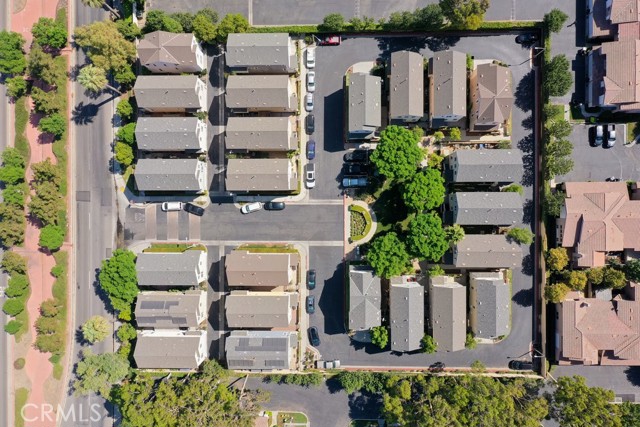 Aerial view of community