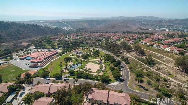 Drone shot of Lobo Elementary and Rancho San Clemente Sports Park.