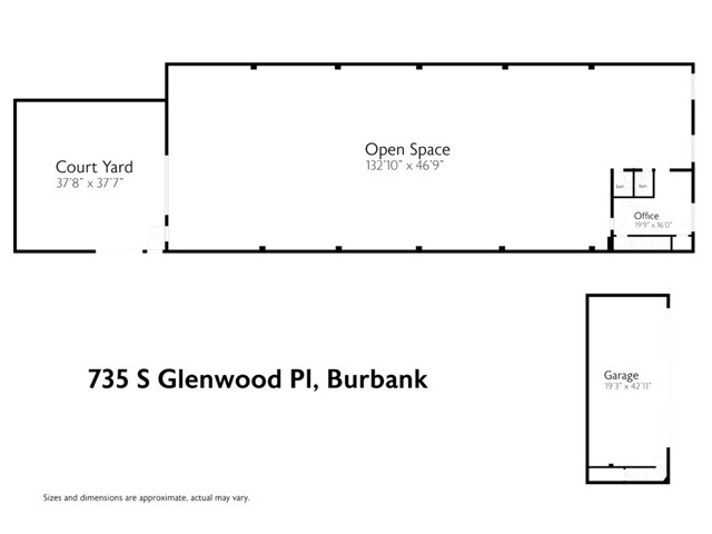 725 S Glenwood Place, Burbank, California 91506, ,Commercial Lease,For Rent,725 S Glenwood Place,CRBB24163629