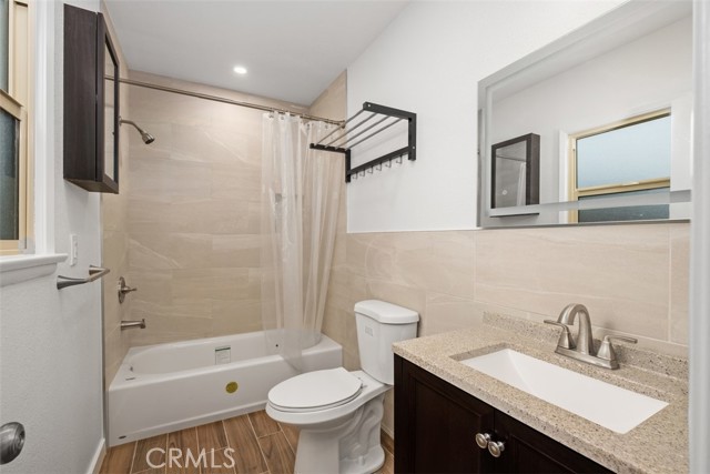 Ensuite bathroom in primary room completely remodeled.