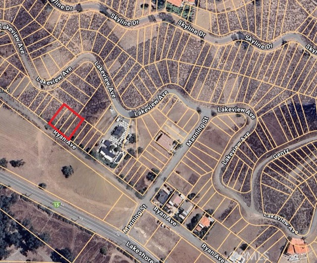 Aerial parcel view