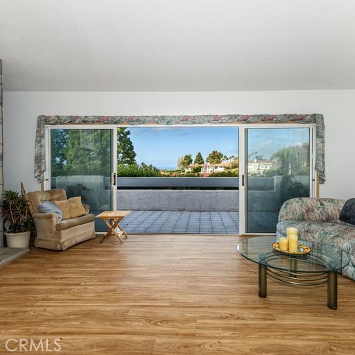 living room looking at the ocean