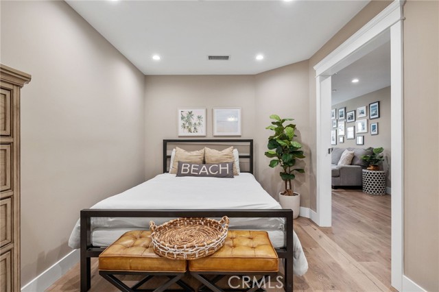 Guest bedroom off of family room