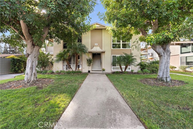 Welcome Showing front Entry to the upper right side with gentle stairs to Unit -O .