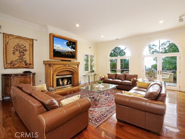 Family Room with Fireplace